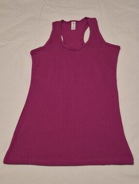 Bundle Racerback Tank Tops in Magenta & Blue - Women's Slim Fit